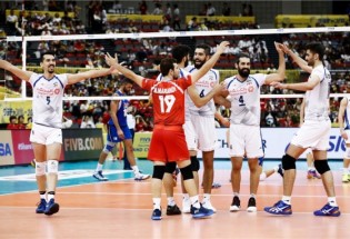 ایران 3 - فرانسه 2/ نخستین مدال جهانی والیبال ایران