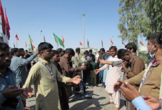 گزارش تصویری/ نقطه صفر مرزی میرجاوه دروازه ورود عاشقان پاکستانی حسینی به کشور