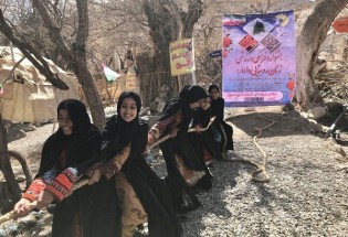 برگزاری جشنواره فرهنگی و ورزشی زنان روستایی دا (مادر) در میرجاوه
