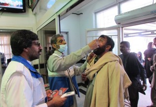 واکسیناسیون بیش از  15هزار زائر پاکستانی در مرز میرجاوه