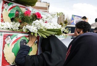 تشییع شهدای حمله تروریستی زاهدان در اصفهان/تصاویر
