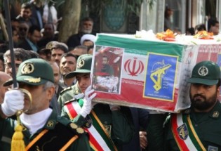 تشییع و تدفین دومین شهید حادثه تروریستی نیکشهر