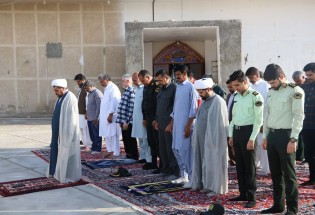 نماز عید فطر در میرجاوه